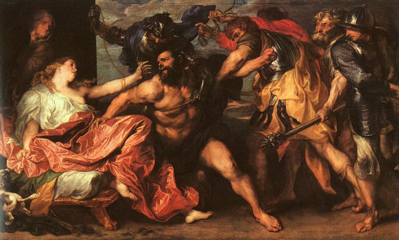 Anthony Van Dyck Samson and Delilah7 oil painting picture